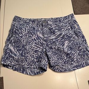 Onia Calder 5” Purple & Gray Swim Shorts sz 36 EUC